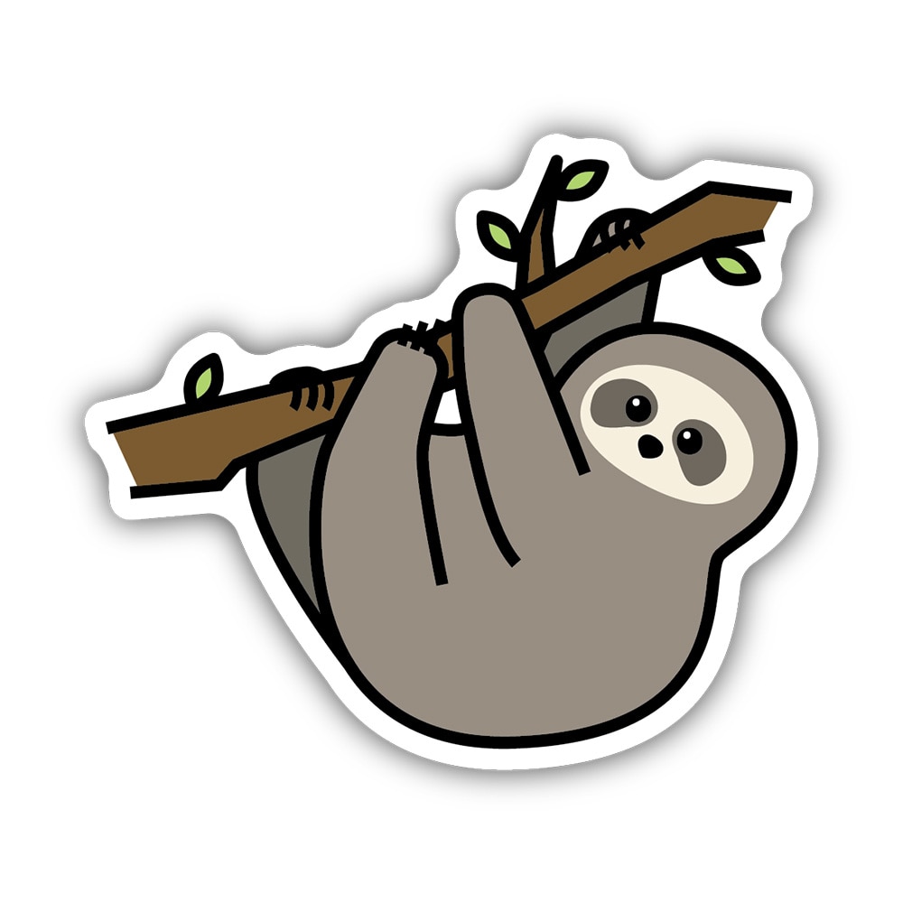 Stickers Northwest, 3", Sticker, Sloth